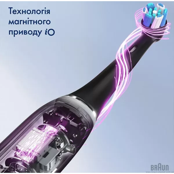 Набір зубних електрощіток BRAUN Oral-B iO Series 3 Duo (Black/Blue)