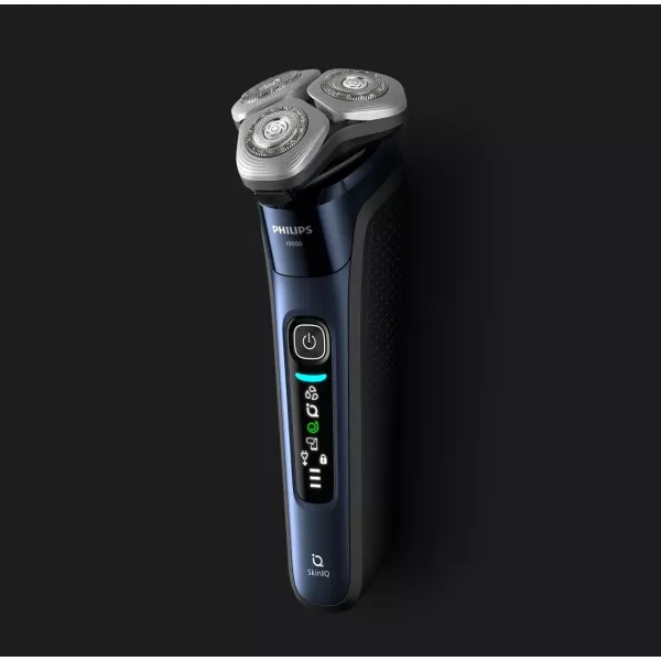 Електрична бритва Philips Series i9000 Prestige SkinIQ (Dark Blue/Black)