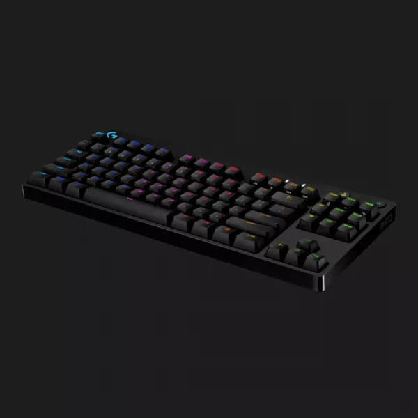 Клавіатура ігрова Logitech G PRO TKL Corded Mechanical Gaming (Black) (EU)
