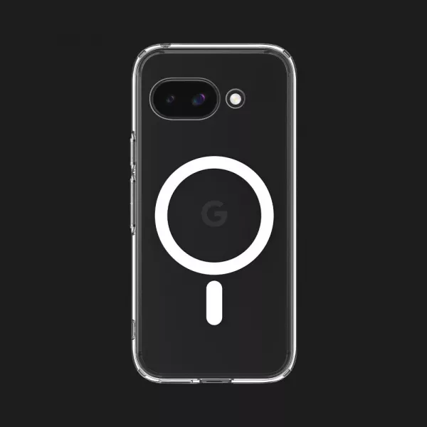 Чохол Spigen Ultra Hybrid MagSafe для Google Pixel 9а (Clear White)