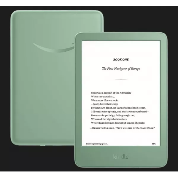 Електронна книга Amazon Kindle 11th Gen (2024) (Matcha) (Standard)
