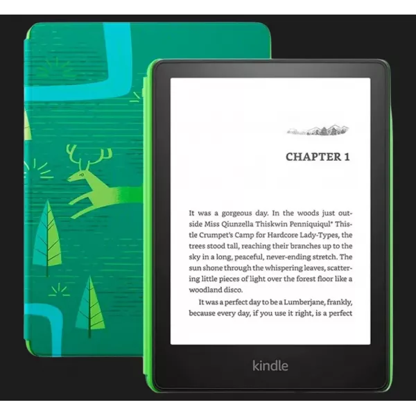 Електронна книга Amazon Kindle Paperwhite Kids 11th Gen (2021) (Emerald Forest) (Standard)
