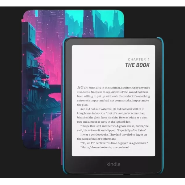 Електронна книга Amazon Kindle Paperwhite Kids 12th (Gen 2024) (Cyber City) (Standard)