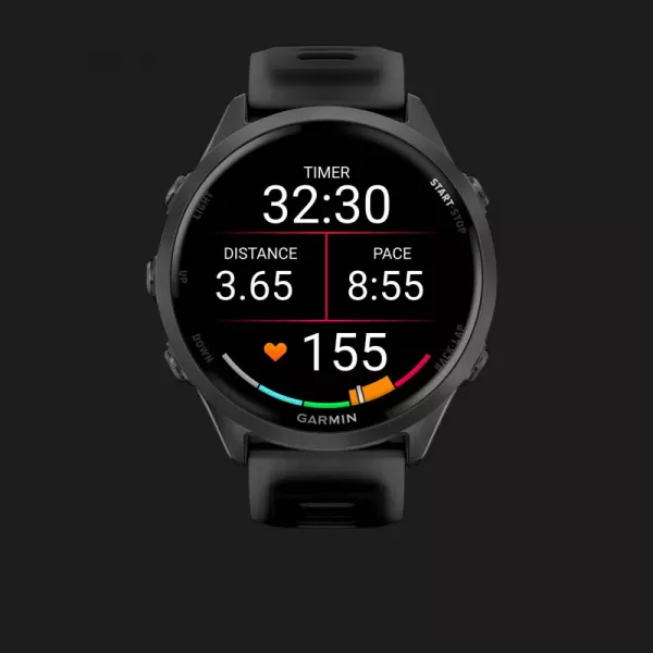 Garmin Forerunner 570 47mm Slate Gray Aluminum with Translucent Black/Black Band