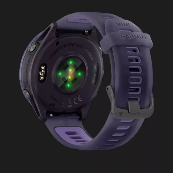 Garmin Forerunner 570 47mm Indigo Aluminum with Translucent Imperial Purple/Indigo Band
