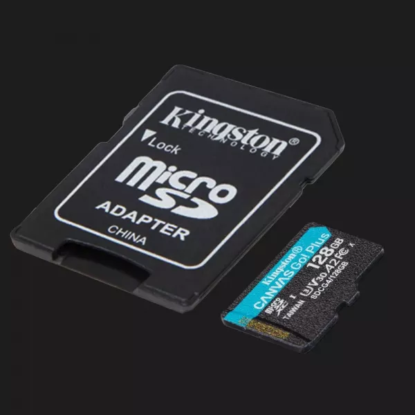 Карта пам'яті Kingston Canvas Go Plus Micro SDXC 128GB (SDCG4/128GB)