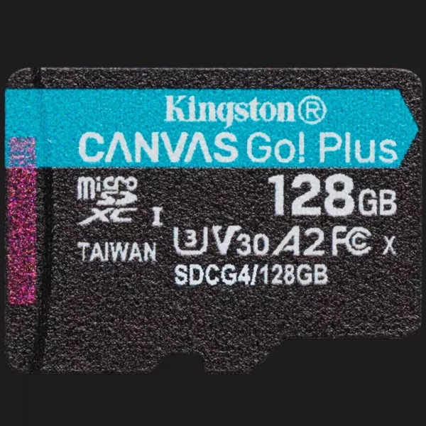 Карта пам'яті Kingston Canvas Go Plus 128GB (SDCG4/128GBSP)
