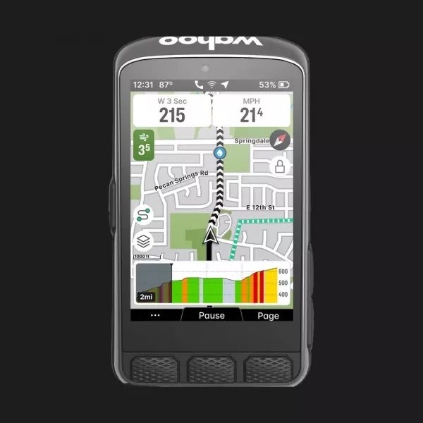 Велокомпʼютер Wahoo Elemnt Ace GPS (WFCC7)
