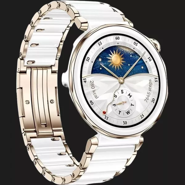 Смарт-годинник HUAWEI Watch GT 5 Pro 42mm (Ceramic White)