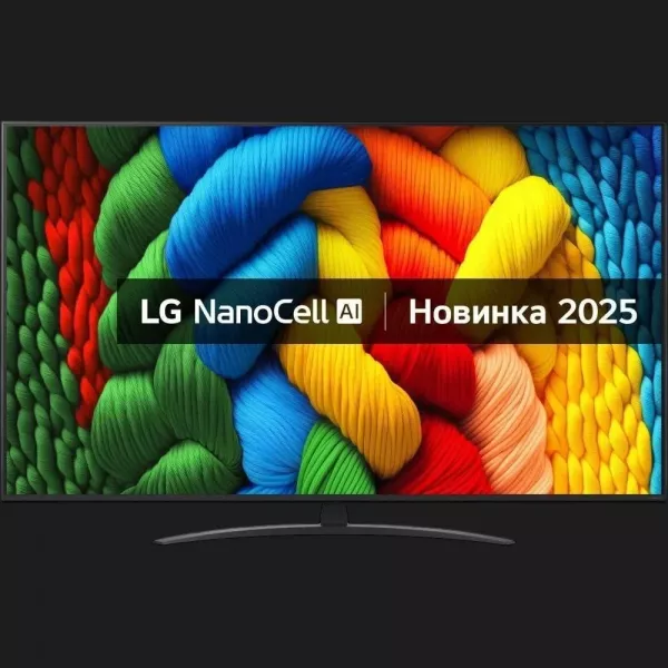 Телевізор LG 75 75NANO81A6A (UA)