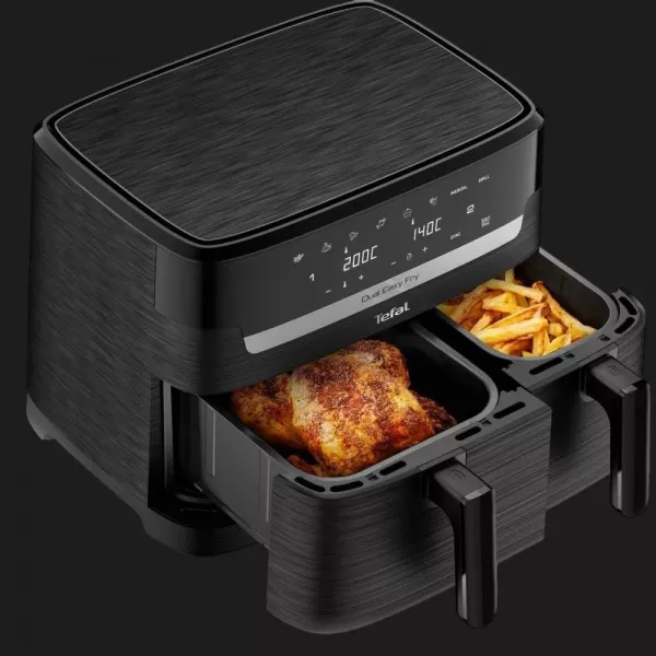 Мультипіч Tefal Dual Easy Fry EY901N10