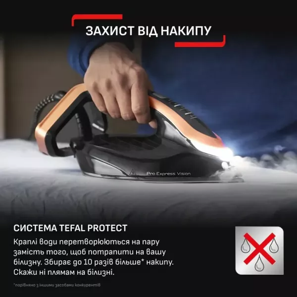 Парогенератор Tefal Pro Express Vision (GV9823E1) (Black/Gold)