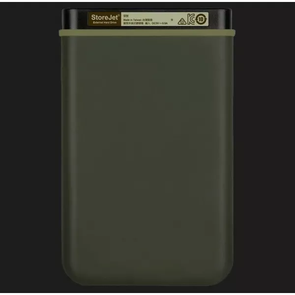 Портативний жорсткий диск Transcend 1TB USB 3.1 StoreJet 25M3 (Military Green)