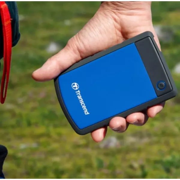 Портативний жорсткий диск Transcend 2TB USB 3.1 StoreJet 25H3 (Blue)