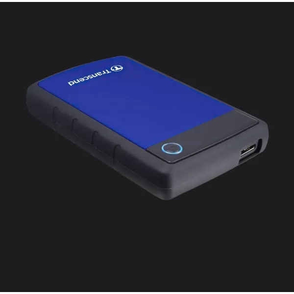 Портативний жорсткий диск Transcend 4TB USB 3.1 StoreJet 25H3 (Blue)