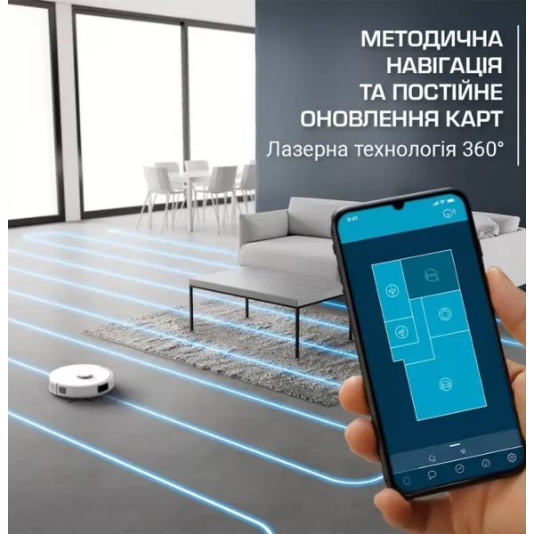 Робот-пилосос Rowenta X-Plorer Serie 140 Total Care (White)