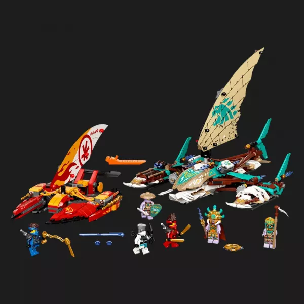 Конструктор LEGO Ninjago Морський бій на катамаранах (71748)