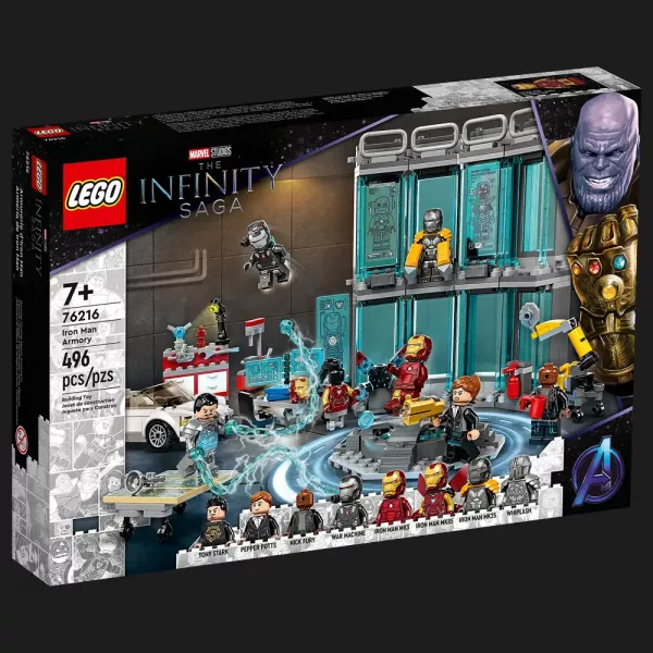 Конструктор LEGO Marvel Броня Залізної Людини (76216)