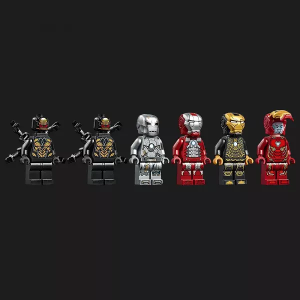 Конструктор LEGO Marvel Зал з костюмами Залізної Людини (76125)
