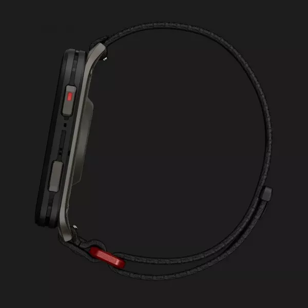 Garmin Venu X1 Black with Slate Titanium Caseback and Black ComfortFit Nylon Band (010-02980-00/02)