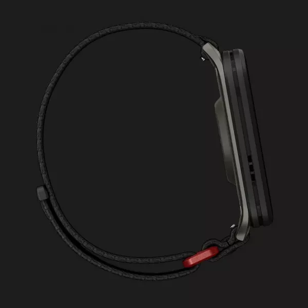 Garmin Venu X1 Black with Slate Titanium Caseback and Black ComfortFit Nylon Band (010-02980-00/02)