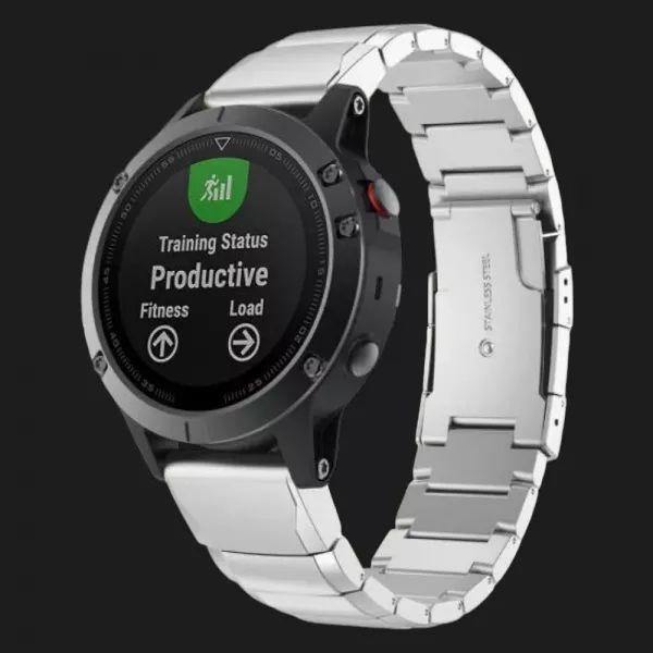 Ремінець Metal Strap для Garmin 26 mm (Silver)