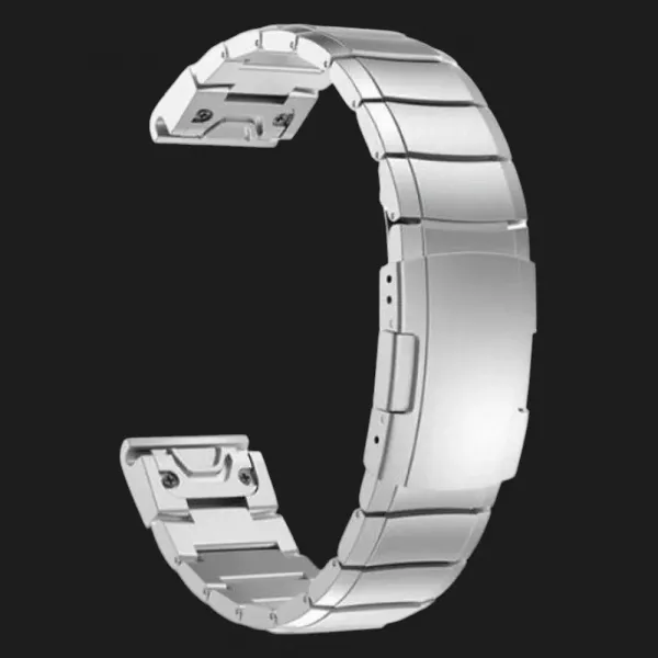 Ремінець Metal Strap для Garmin 26 mm (Silver)