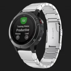 Ремінець Metal Strap для Garmin 22 mm (Silver)
