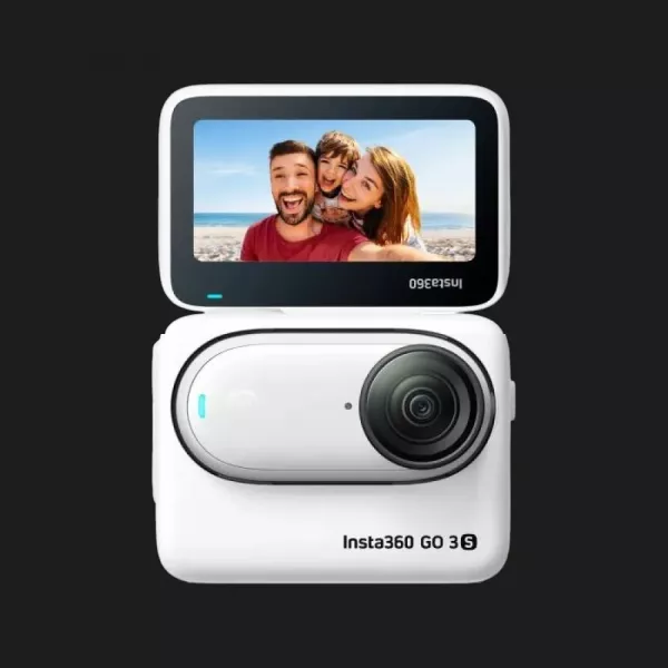 Екшн-камера Insta360 GO 3S 4K Standard Bundle 128GB (Arctic White)