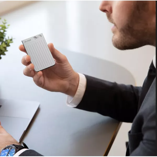 Цифровий диктофон PLAUD Note ChatGPT AI (Silver) (NB-100-SI)
