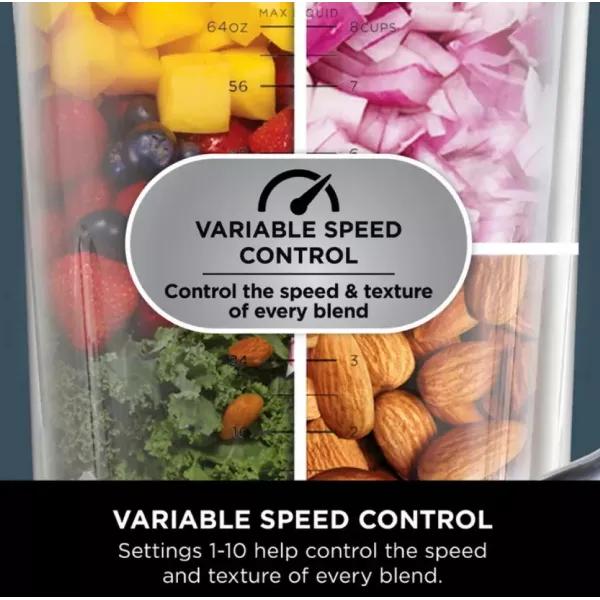 Блендер стаціонарний Ninja Detect Power Blender Pro & Single Serve (Black)