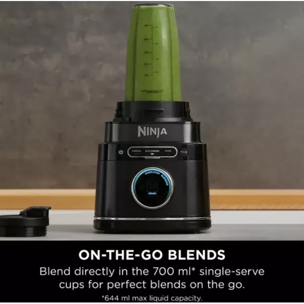 Блендер стаціонарний Ninja Detect Power Blender Pro & Single Serve (Black)