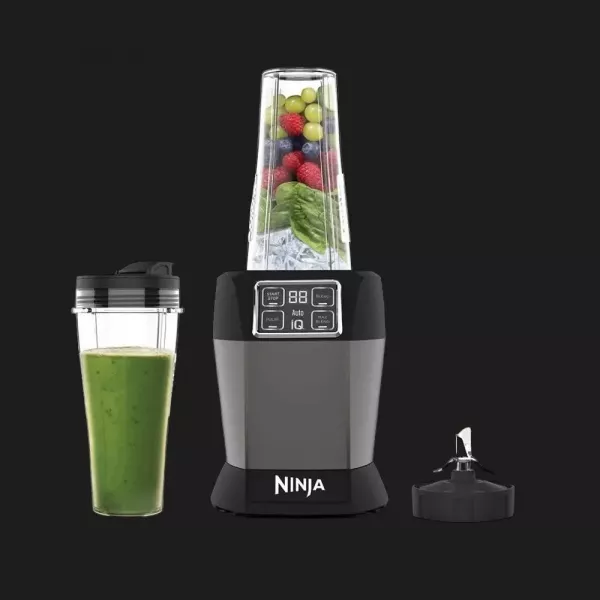 Блендер стаціонарний Ninja Personal with Auto-IQ (Black/Gray)