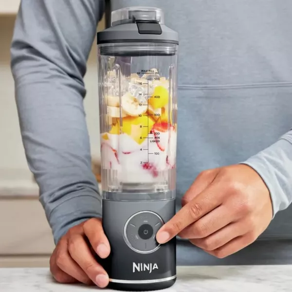 Акумуляторний портативний блендер Ninja Blast MAX (Gray)