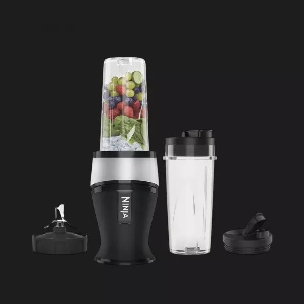 Блендер стаціонарний Ninja Personal Slim Blender & Smoothie Maker (Black/Silver)
