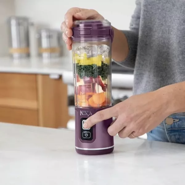 Акумуляторний портативний блендер Ninja Blast (Purple)