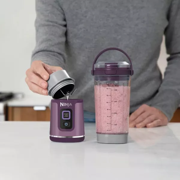 Акумуляторний портативний блендер Ninja Blast (Purple)