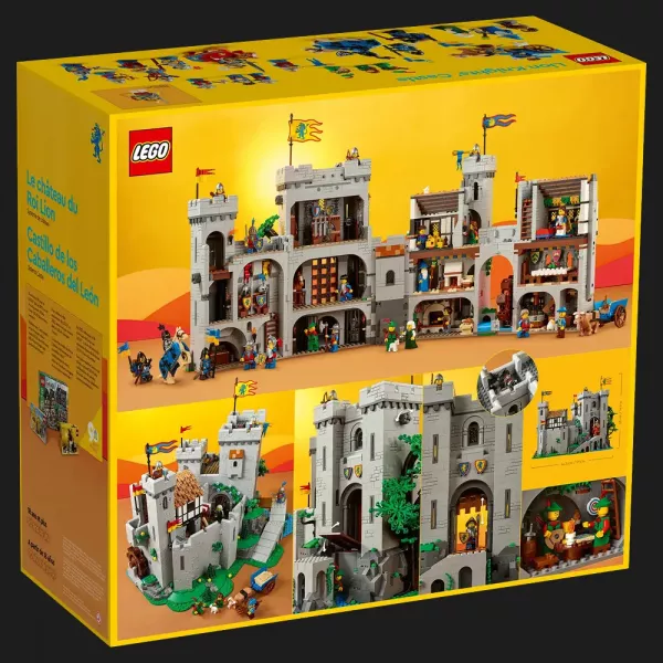 Конструктор LEGO Icons Замок лицарів Лева (10305)