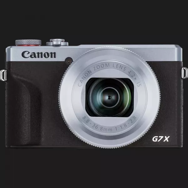 Компактний цифровий фотоапарат Canon PowerShot G7 X Mark III (Silver) (3638C013)