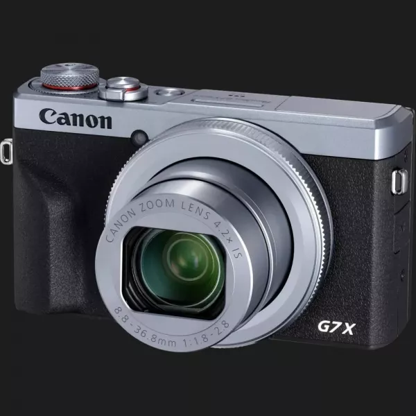 Компактний цифровий фотоапарат Canon PowerShot G7 X Mark III (Silver) (3638C013)