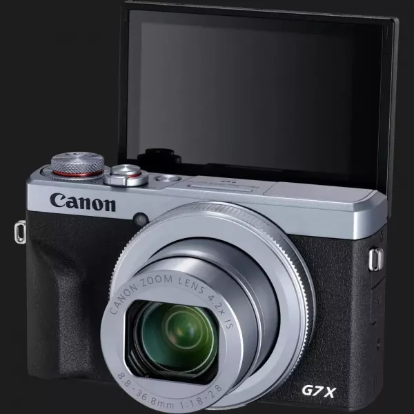 Компактний цифровий фотоапарат Canon PowerShot G7 X Mark III (Silver) (3638C013)