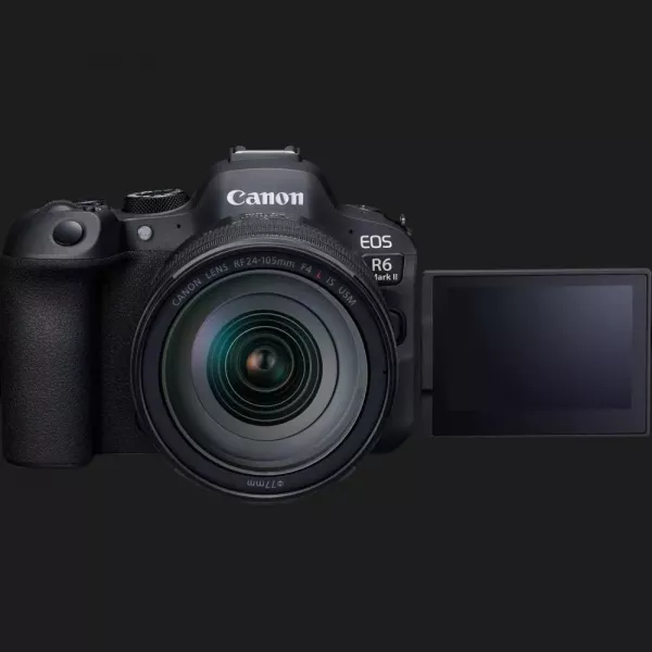 Цифровий фотоапарат Canon EOS R6 Mark II Kit 24-105mm L IS (5666C029) (Standard)
