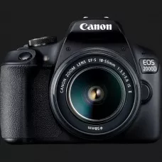 Цифровий фотоапарат Canon EOS 2000D Kit EF-S 18-55mm IS II (2728C008) (Standard)
