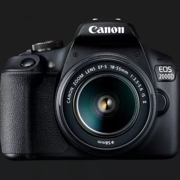 Цифровий фотоапарат Canon EOS 2000D Kit EF-S 18-55mm IS II (2728C008) (Standard)
