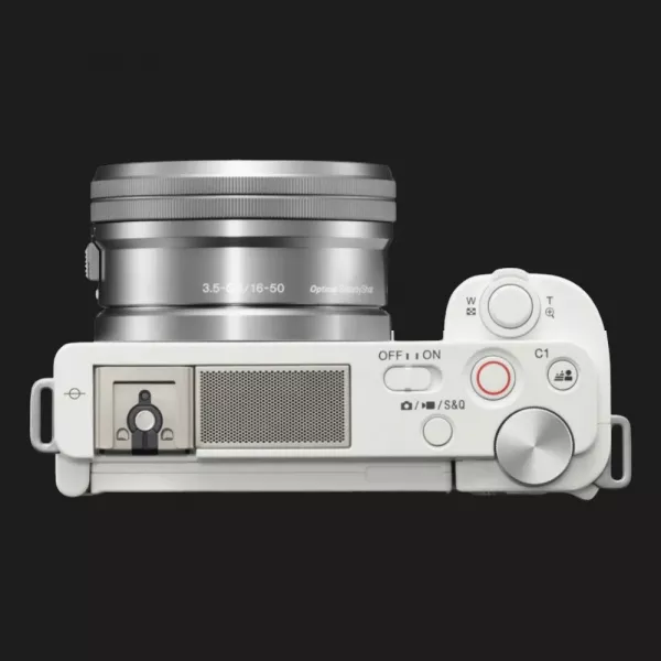 Цифровий фотоапарат Sony ZV-E10 Kit 16-50mm (White) (ILCZVE10LW.CEC) (Standard)