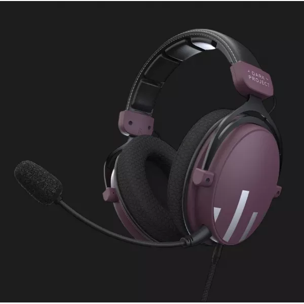 Ігрова гарнітура Dark Project HS4 Wired (Purple/Black) (UA)
