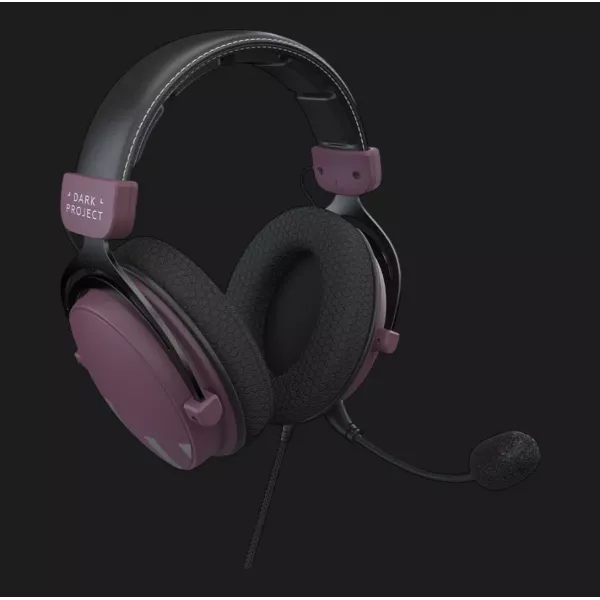 Ігрова гарнітура Dark Project HS4 Wired (Purple/Black) (UA)