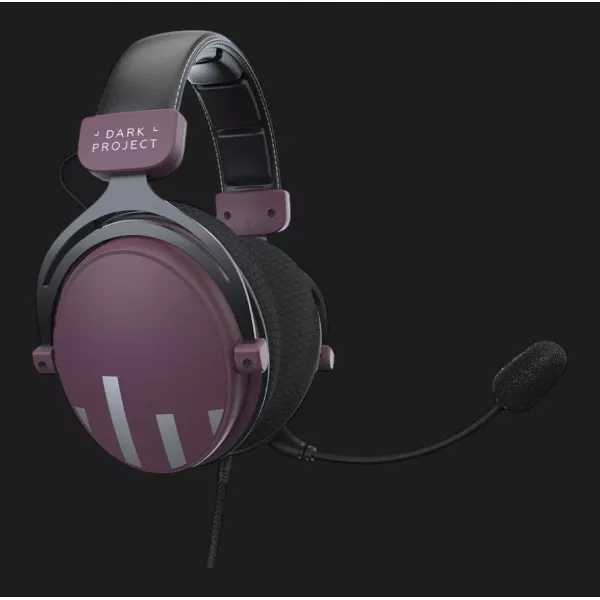Ігрова гарнітура Dark Project HS4 Wired (Purple/Black) (UA)