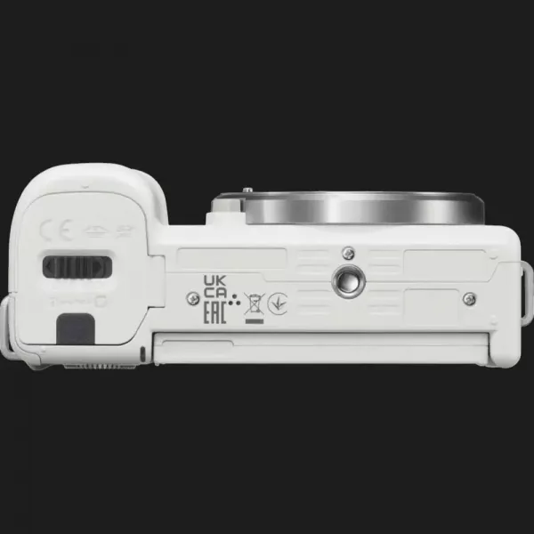 Цифровий фотоапарат Sony ZV-E10 Body (White) (ILCZVE10W.CEC) (Standard)