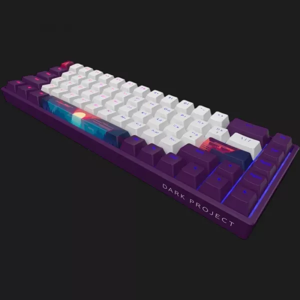 Клавіатура ігрова Dark Project 68 Sunrise, ANSI ENG/UA (Violet) (UA)